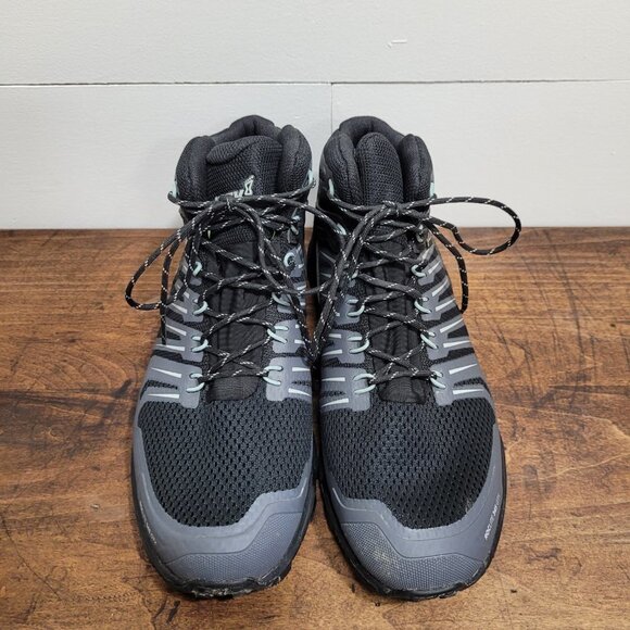 EUC INOV8 ROCLITE 345 GTX Goretex Black/Grey Waterproof Hiking Boots Women's 10 - Picture 7 of 10